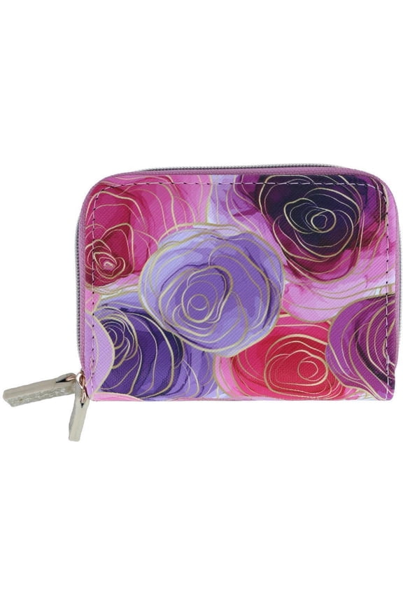 Stylish Colored Multi Card Case Wizard Wallet (Women)