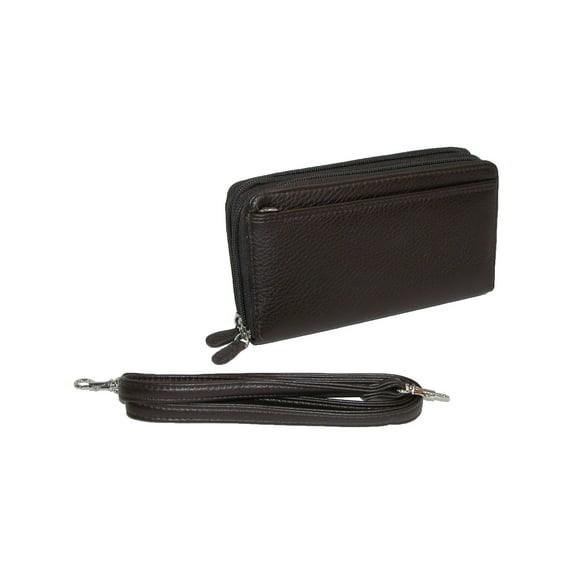 Buxton Zippered Wallet Style Clutch Handbag (Women's)