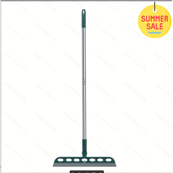 【Buy 1 Get 1 Free】New Trend Dust Removal and Cleaning Tools Household TPR Magic Broom Vacuum Cleaning and Water Scraping Floor Scraper
