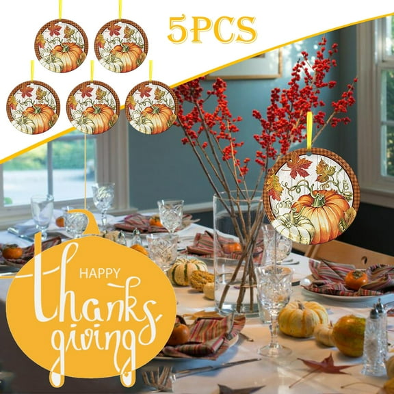 Buy 1 Get 1 Free!QianYing 2024 Ornament Fall Thanksgiving Turkey Wedding Party Decor New PVC