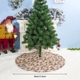 thumbnail image 1 of Buy 1 Get 1 Free!QianYing Fabric Print Tree Skirt Christmas Tree Bottom Decoration Tree Skirt, 1 of 4