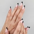 thumbnail image 1 of Buy 2 Get 1 Free Impress Press On Nails Short Christmas Press On Nails Short Almond Green Fake Nails - False Nails with Designs White Snowflake Full Cover Matte Glue On Acrylic Nails for Women 24 Pcs, 1 of 11