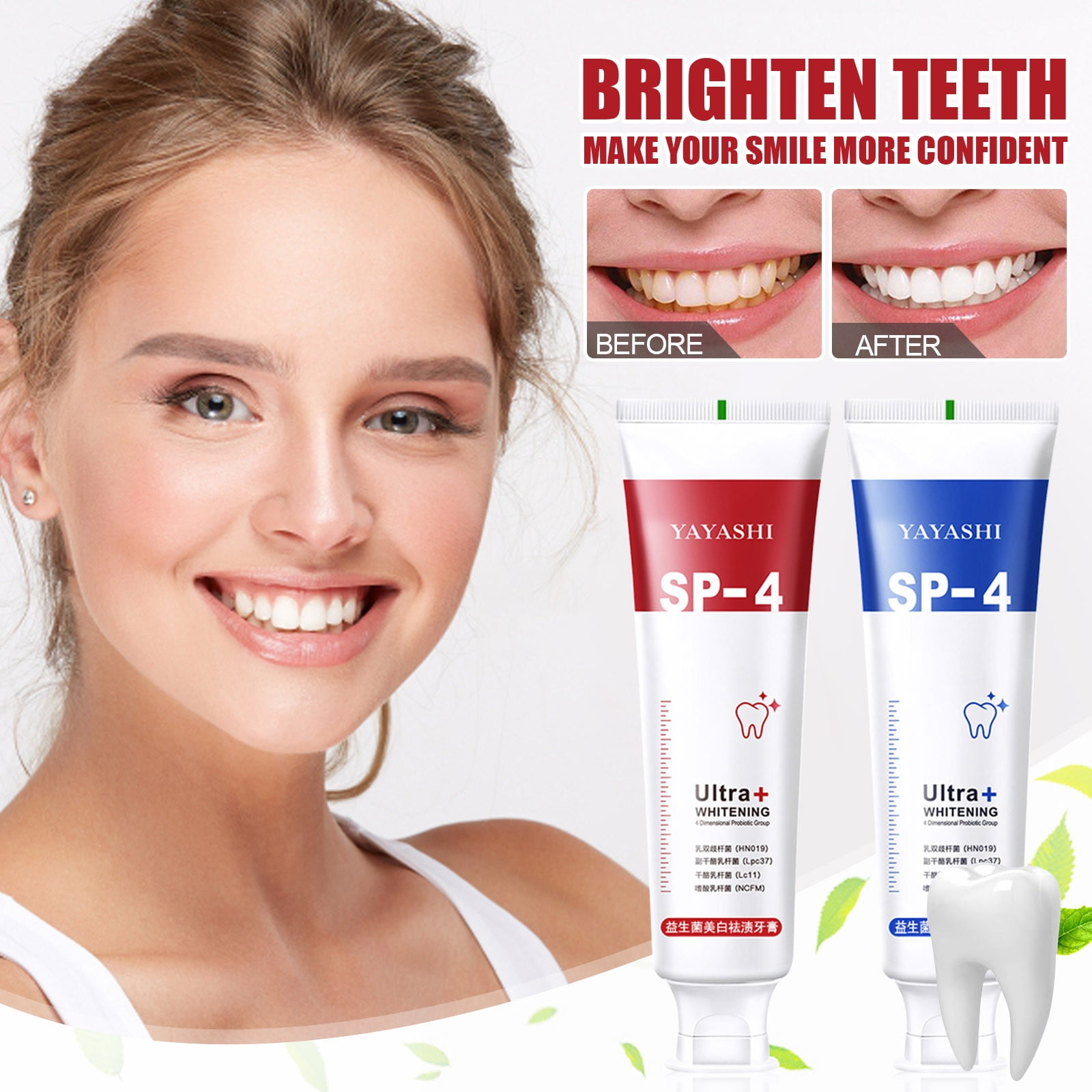 (Buy 2 Get 1 Free)SP-4 Toothpaste, 120g, Sp-4 Probiotic Toothpaste, SP ...