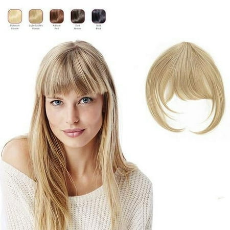 Buy 2 Hollywood Hair Fringe with Bangs and get 1 Free - Light Golden Blonde