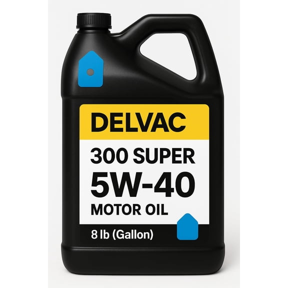 Buy 2786 Delvac 300 Super 5W-40 Motor Oil - Gallon (8.34 LB) Heavy-Duty Diesel Engine Lubricant for Trucks, Cars, and Equipment 2786
