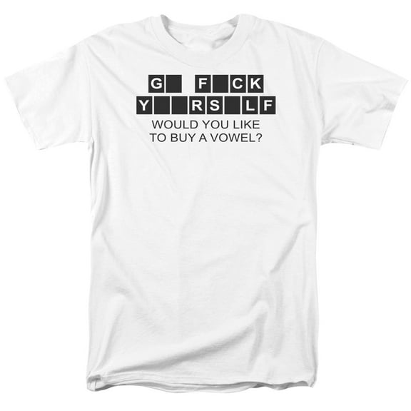 - Buy A Vowel - Short Sleeve Shirt - XXXXX-Large
