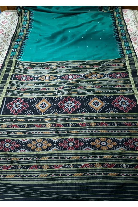 Buy Authentic Handcrafted Odisha Sambalpuri silk Sarees Online Elegant khandua silk sarees with intricate weaving