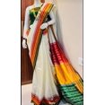 thumbnail image 1 of Buy Authentic Handcrafted Odisha , Sambalpuri silk Sarees Online Elegant khandua silk sarees with intricate weaving, 1 of 3