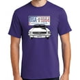 thumbnail image 1 of Buy Cool Shirts '64 Ford Mustang Country Cotton T-shirt, Large Purple - Tall, 1 of 3