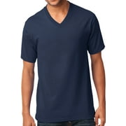 Buy Cool Shirts Casual mens V-neck Tee Shirt, 2XL Navy Blue