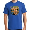 thumbnail image 1 of Buy Cool Shirts First Woodie Rt Route 66 Cotton T-shirt, 2XL Royal Blue - Tall, 1 of 3