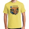 thumbnail image 1 of Buy Cool Shirts First Woodie Rt Route 66 Cotton T-shirt, Large Yellow, 1 of 3