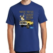 Buy Cool Shirts Ford F150 Trucks & Bucks T-shirt, Large Deep Marine Blue
