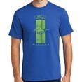 thumbnail image 1 of Buy Cool Shirts Ford MUSTANG GREEN STRIPE Cotton T-shirt, XL Royal Blue - Tall, 1 of 3