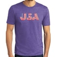 thumbnail image 1 of Buy Cool Shirts Mens 3D USA Patriotic Americana T-shirt, Medium Purple Frost, 1 of 1