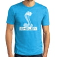 thumbnail image 1 of Buy Cool Shirts Mens Ford Mustang Shelby Cobra T-shirt, 3XL Turquoise Frost, 1 of 2