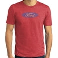 thumbnail image 1 of Buy Cool Shirts Mens Rhinestone FORD OVAL Logo T-shirt, 3XL Red Frost, 1 of 3