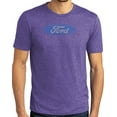 thumbnail image 1 of Buy Cool Shirts Mens Rhinestone FORD OVAL Logo T-shirt, XL Purple Frost, 1 of 3