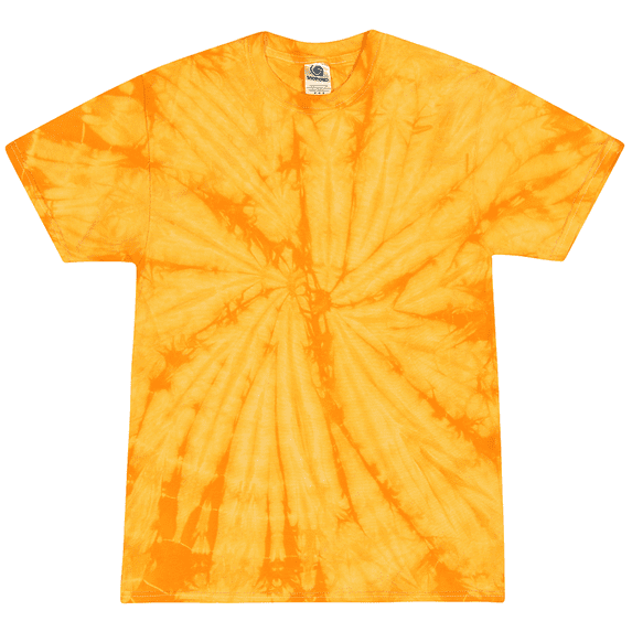 Buy Cool Shirts SPIDER GOLD Tie Dye T-shirt, Adult Small