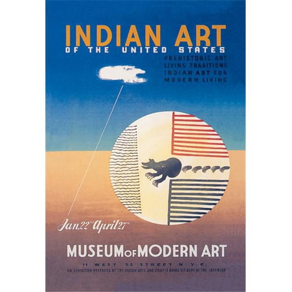 Buy Enlarge 0-587-01072-xP20x30 Indian Art of the United States- Paper Size P20x30