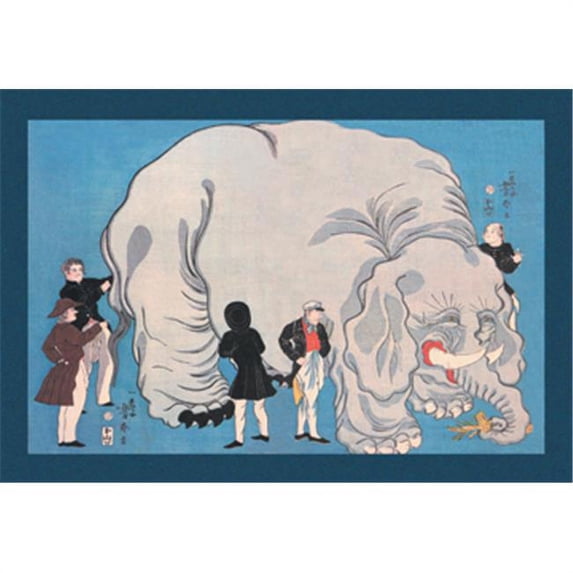 Buy Enlarge 0-587-01321-4P12x18 Magnificent Exotic Beast- Paper Size P12x18
