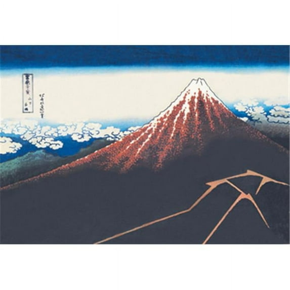 Buy Enlarge 0-587-03289-8C12X18 Mount Fuji in Summer- Canvas Size C12X18