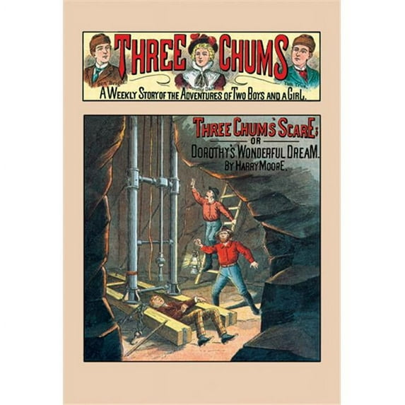 Buy Enlarge 0-587-03806-3P20x30 Three Chums- Scare or Timothys Wonderful Dream- Paper Size P20x30