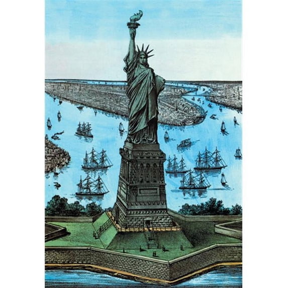 Buy Enlarge 0-587-04971-5P20x30 Statue of Liberty- Paper Size P20x30