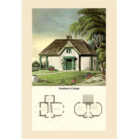 Buy Enlarge 0-587-07871-5P20x30 Gardeners Cottage- Paper Size P20x30