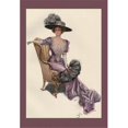 thumbnail image 1 of Buy Enlarge 0-587-14082-8P20x30 Woman with Ostrich Fan- Paper Size P20x30, 1 of 1