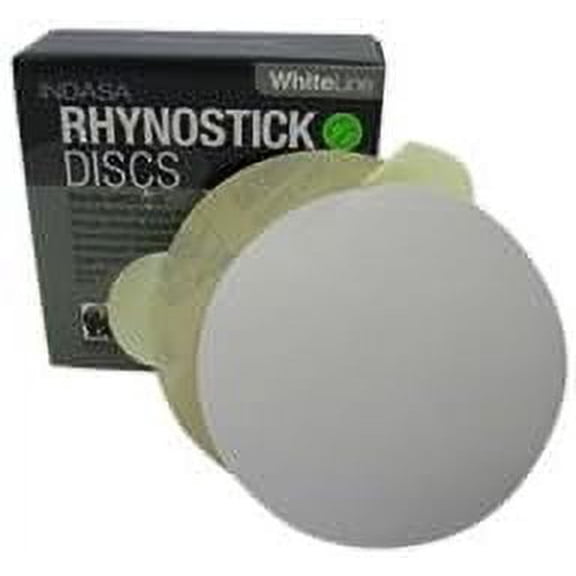 Buy Indasa 5-inch Rhynostick White Line PSA Sanding Discs – Grit 150 (50 Series, 100/Box)