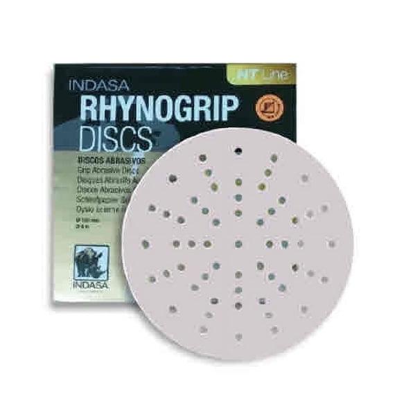 Buy Indasa 6-inch Multi-Hole HT Line Rhynogrip Ultravent Sanding Discs - Grit 1000 (8660 Series)
