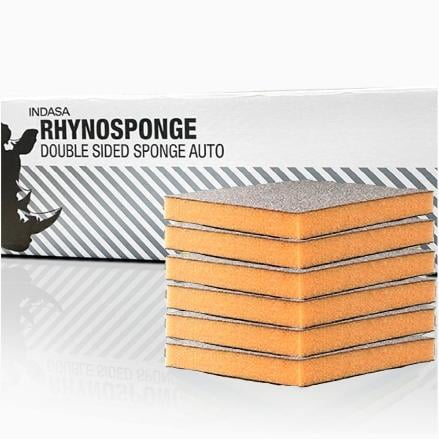 Buy Indasa Rhyno Sponge Double Sided Hand Sanding Pads, Medium (120-220 Grit)