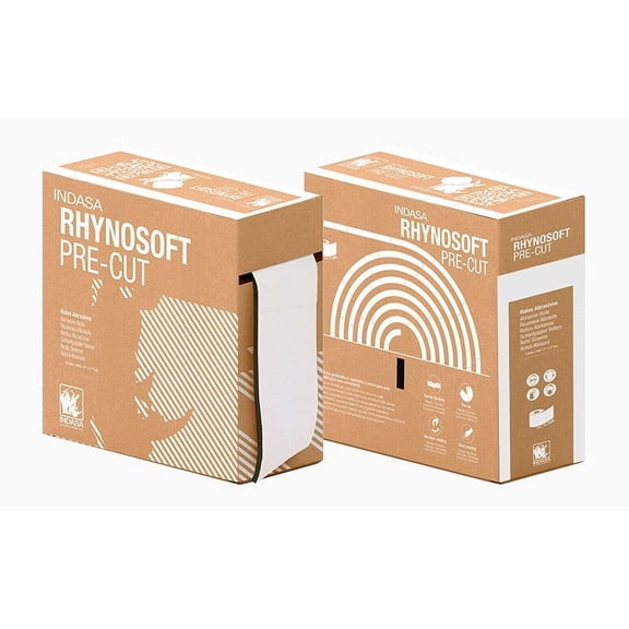 Buy Indasa Rhynosoft Pre-Cut Foam Hand Sanding Pads, 4 1/2" x 5 1/2"