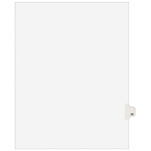 Buy Legal Dividers with Premium Tab Titles in Letter Size and Side Tabs