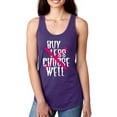 thumbnail image 1 of Buy Less Choose Well Quote Racerback Tank Women -Image by Shutterstock, Female Small, 1 of 4