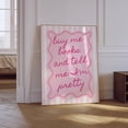 thumbnail image 1 of Buy Me Books Tell Me Pretty Reading Poster, Unframed Size 24x36, 1 of 2