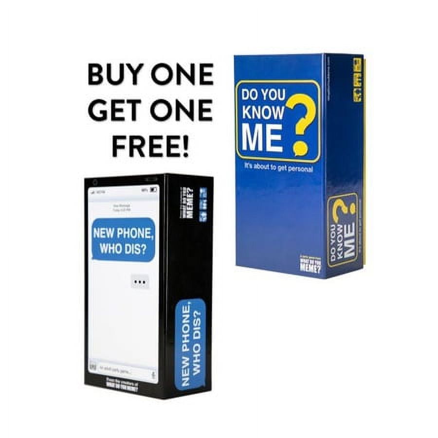 Buy New Phone Who Dis? Game and Get Do You Know Me? Game Free!