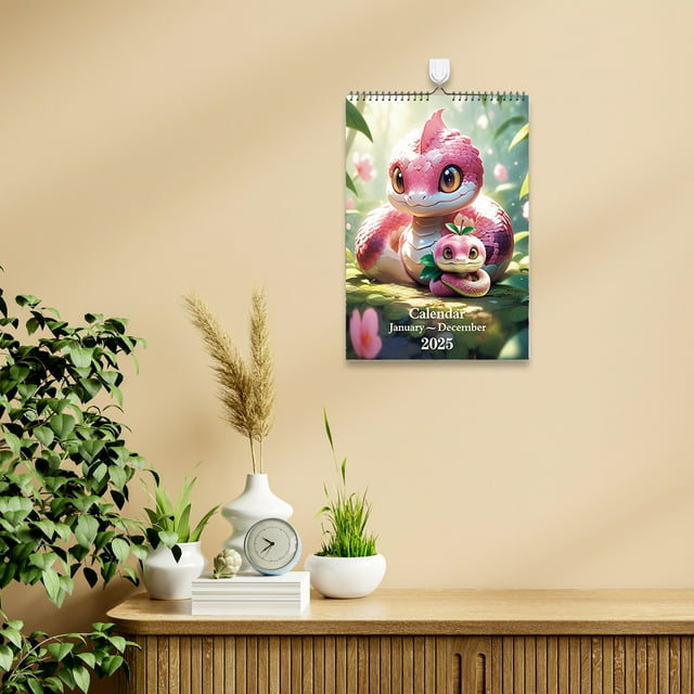 Buy One Get One Free! 2025 Year of the Snake Wall Calendar Large