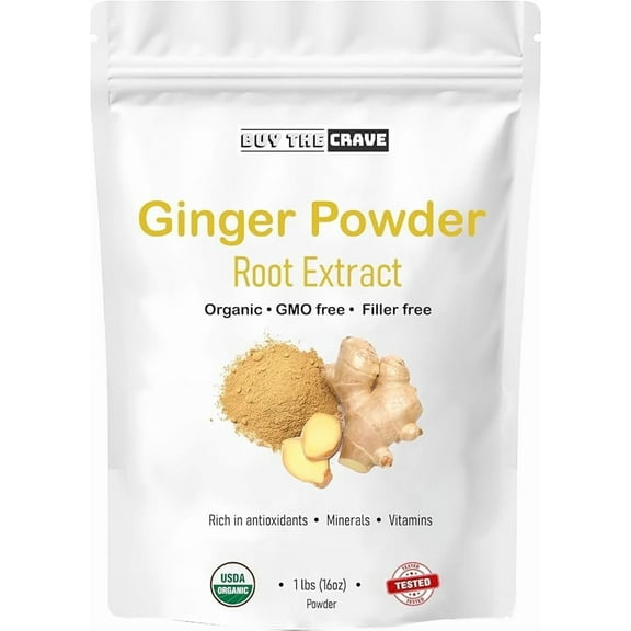 Buy The Crave Ginger Powder Root Extract 1 lbs (16oz)