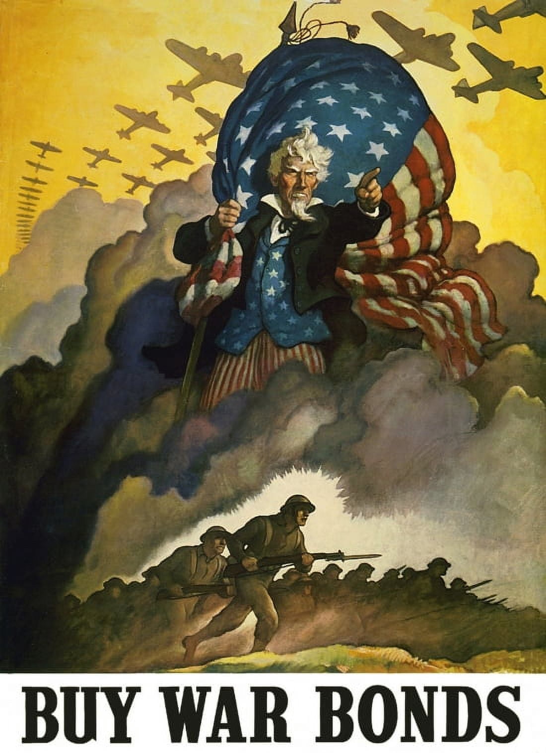 Buy War Bonds Canvas Art -  (36 x 54)