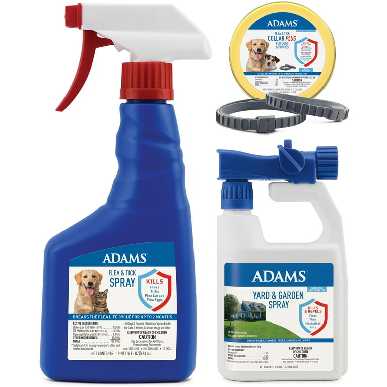 Buy and Save with Adams Flea and Tick Collar Plus Spray for Cats