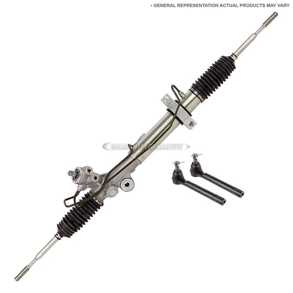BuyAutoParts Rack and Pinion and Outer Tie Rod Kit 89-21387K9