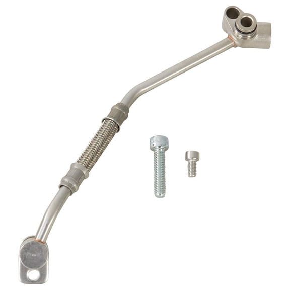 For BMW 335i 135i 335xi 535xi 535i Z4 2007-2016 Turbocharger Oil Feed Line - BuyAutoParts