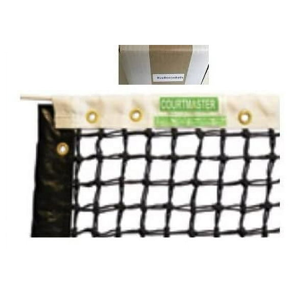 BuyBocceBalls Listing - COURTMASTER Deluxe Tennis Net -Tidi-Fit (105-15T)