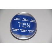 BuyBocceBalls Listing - EPCO Replacement Ball #10 Clear-Hobbit Style Billiard or Pool Set, 4.2oz, 2.25 diam