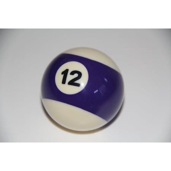 BuyBocceBalls Listing - EPCO Replacement Ball #12 Economy Regulation Billiard or Pool Set, 5.75oz, 2.25" diam