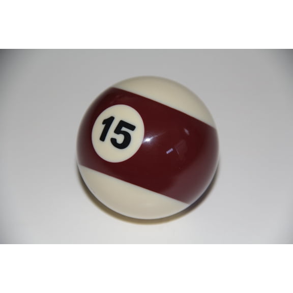 BuyBocceBalls Listing - EPCO Replacement Ball #15 Economy Regulation Billiard or Pool Set, 5.75oz, 2.25" diam