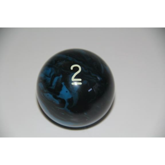 BuyBocceBalls Listing - EPCO Replacement Ball #2 Marbleized Glo Regulation Billiard or Pool Set, 5.75oz, 2.25" diam