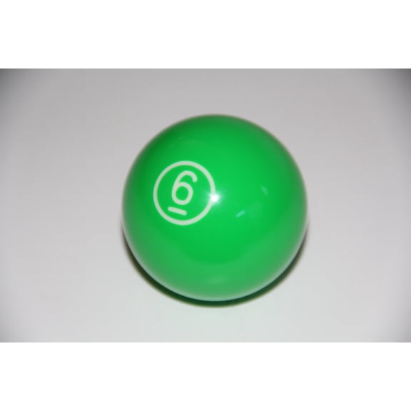 BuyBocceBalls Listing - EPCO Replacement Ball #6 Glo Regulation Billiard or Pool Set, 5.75oz, 2.25" diam
